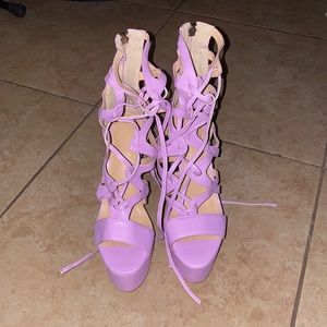 Purple heels